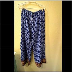 Elastic comfy bohemian pants